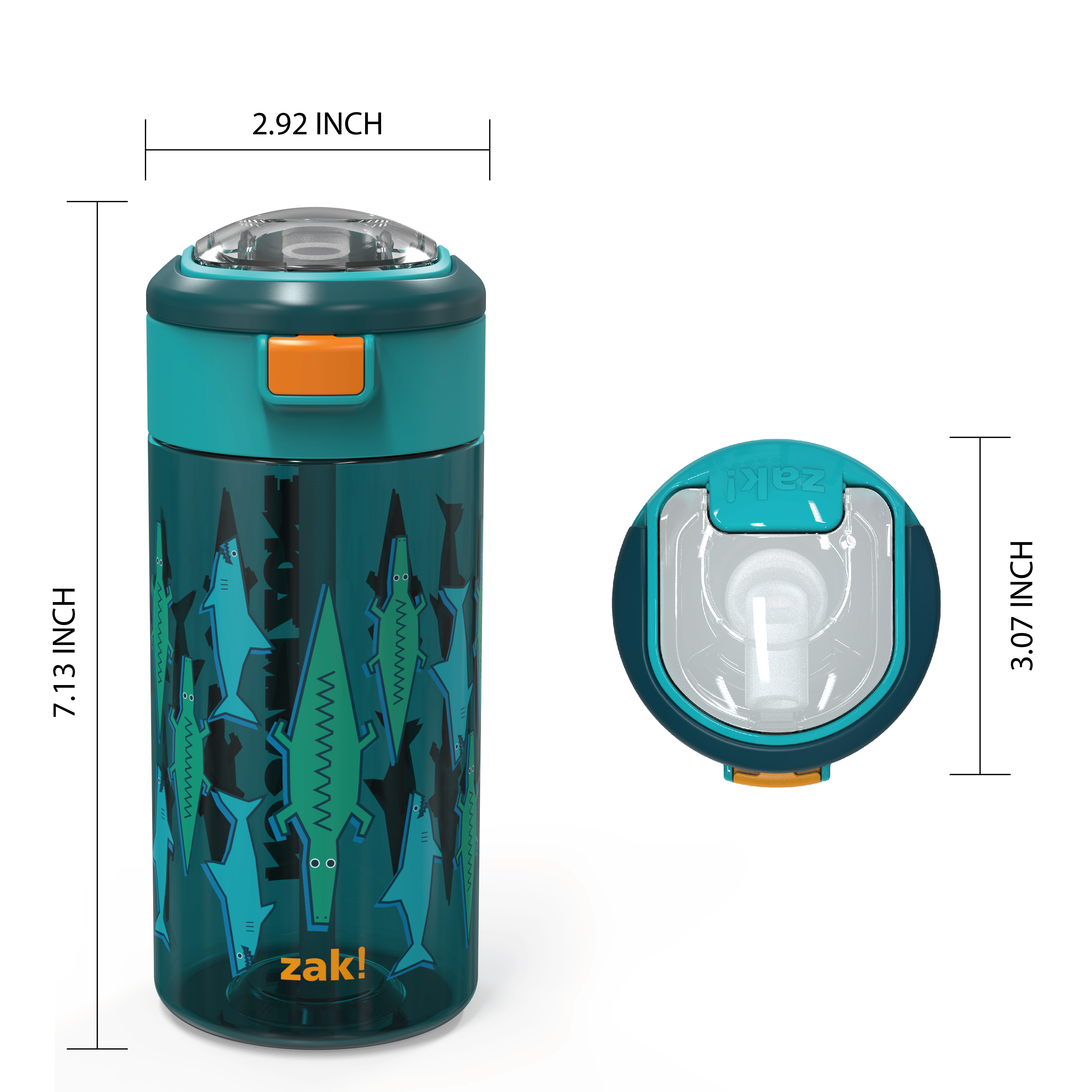 Genesis 18 ounce Water Bottles, Underwater, 2-piece set slideshow image 11 Genesis 18 ounce Water Bottles, Underwater, 2-piece set slideshow image 11
