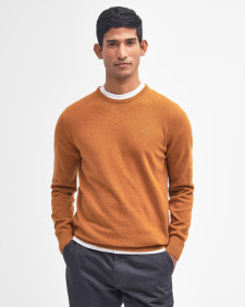 Essential Crew Neck Jumper Dark Copper