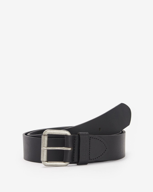Allanton Leather Belt Classic Black
