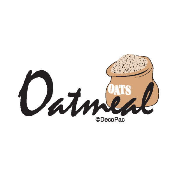 Oatmeal Promotional Label