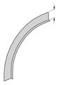 Cable Tray Fitting 90° Vertical Outside Bend Barrier Screw Aluminum 12 in Bend Radius #10 x 1/2 in Thread 6 in. H
