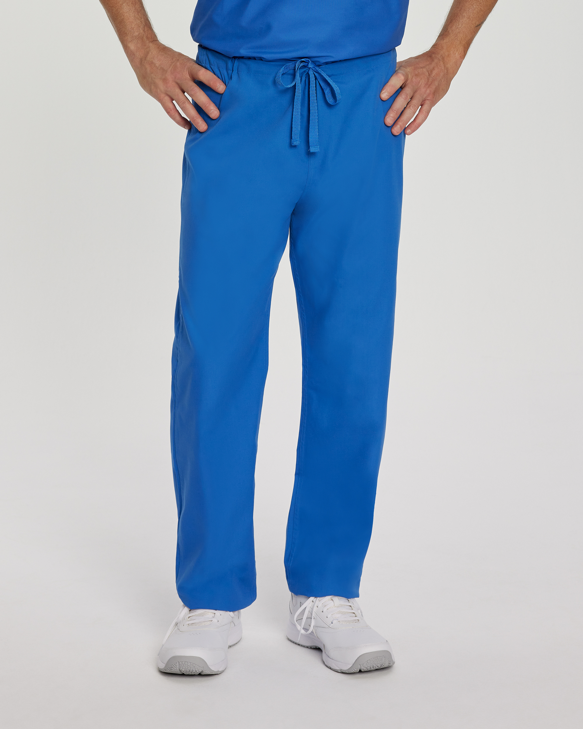 Essentials 7602 Landau Fade Resistant Men&#8216;s-Unisex Reversible Straight Leg 1-Pocket Scrub Pants-Landau