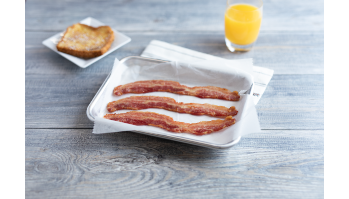Wright® Brand Naturally Hickory Smoked Extra Thick Sliced Bacon, Bulk, 15 Lbs, 8-10 Slices per Pound, Frozen_image_1