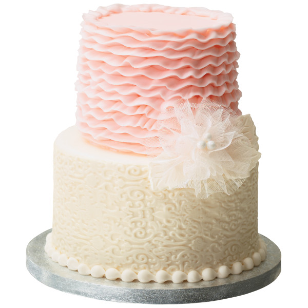 Cream Tulle Pom Pom Wrap Special Occasion Supply
