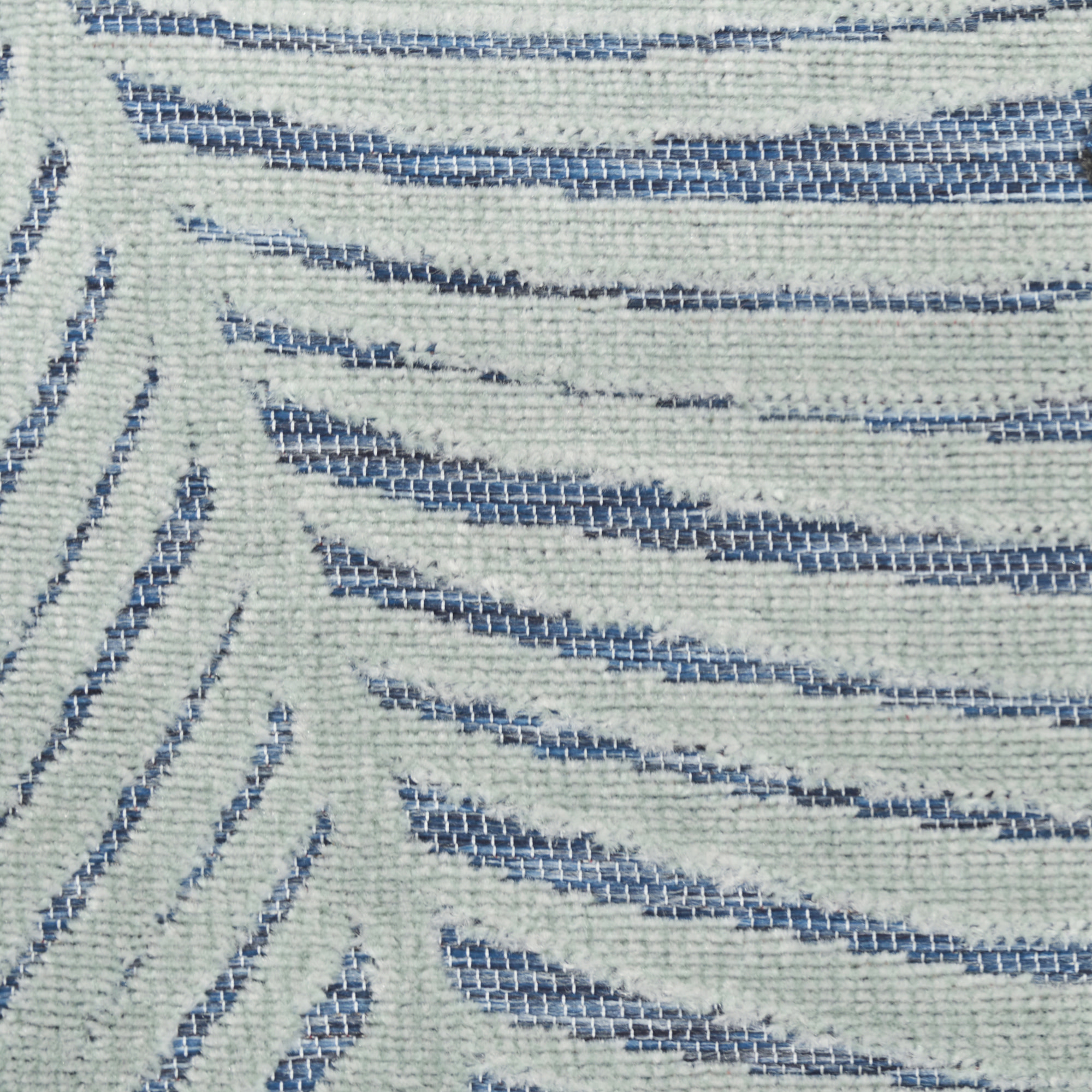 Nourison Suncoast 5'3" x 7'3" Denim Tropical Rug
