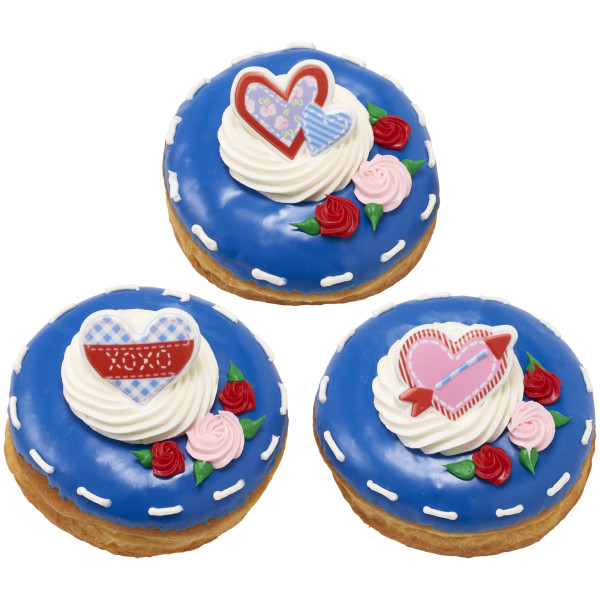 Cross My Heart Cupcake Rings