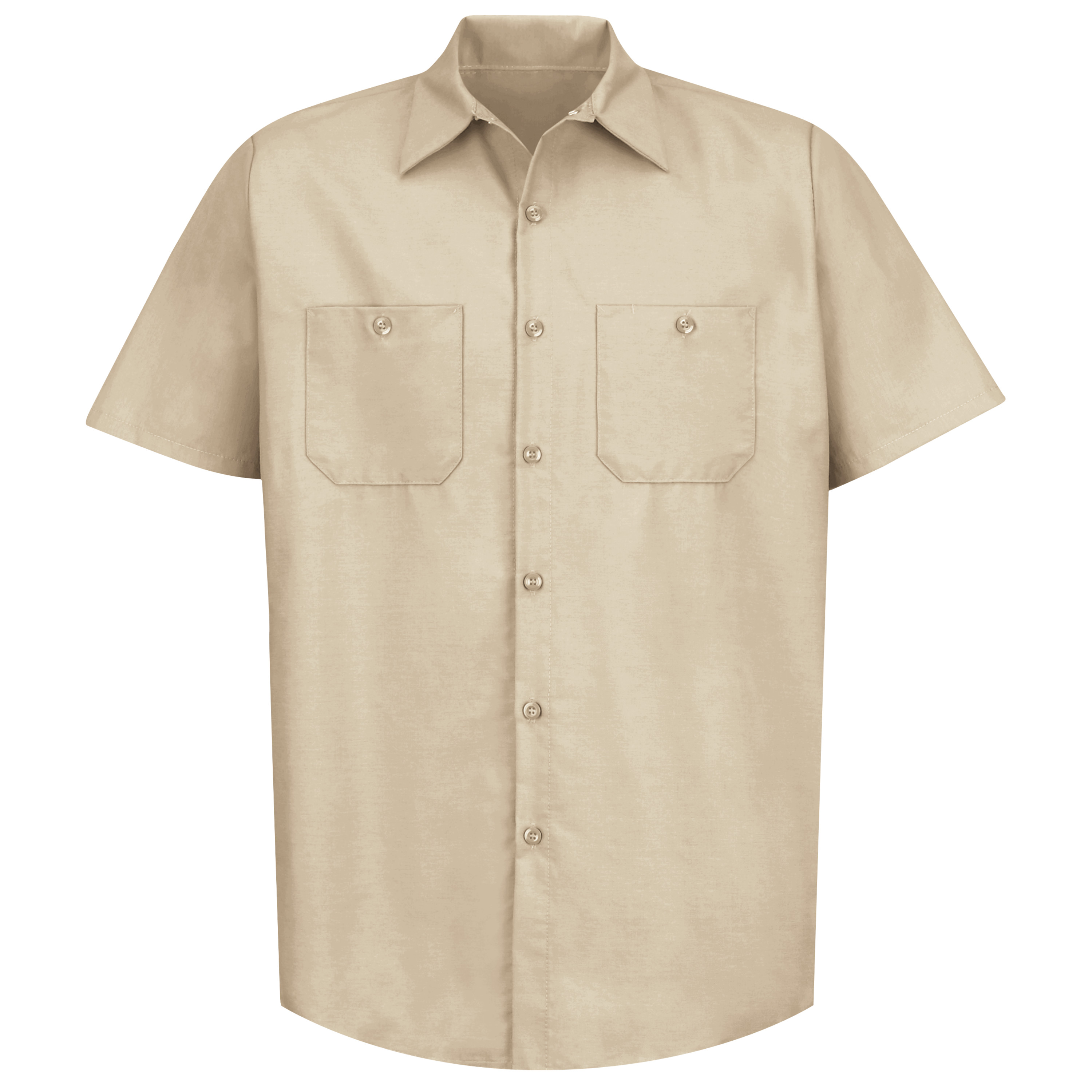 Red Kap Men's Short Sleeve Industrial Work Shirt