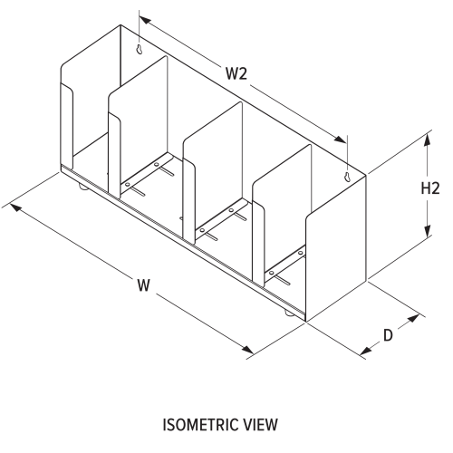 Engineering front view