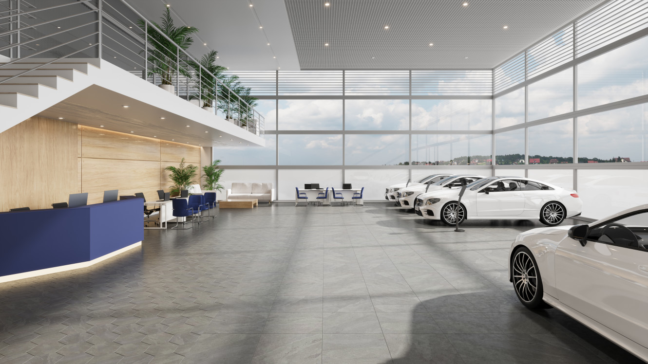 Drammen Dark Gray 24x24 and 6 Inch Hex