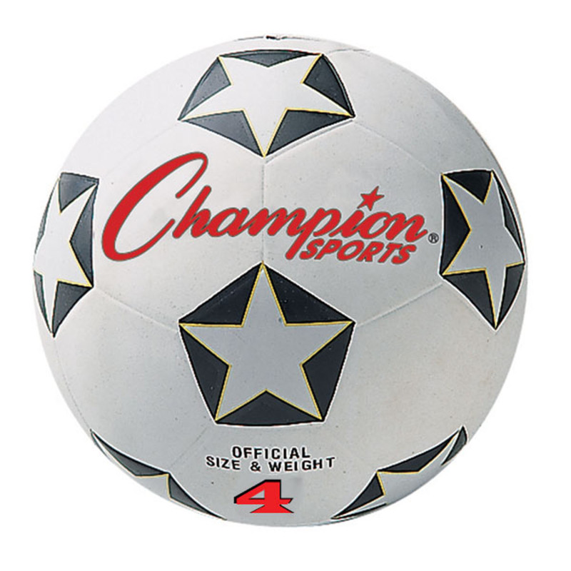 Rubber Cover Soccer Ball, Size 4