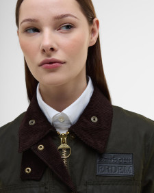 Barbour x ERDEM Wachsjacke Constance 
