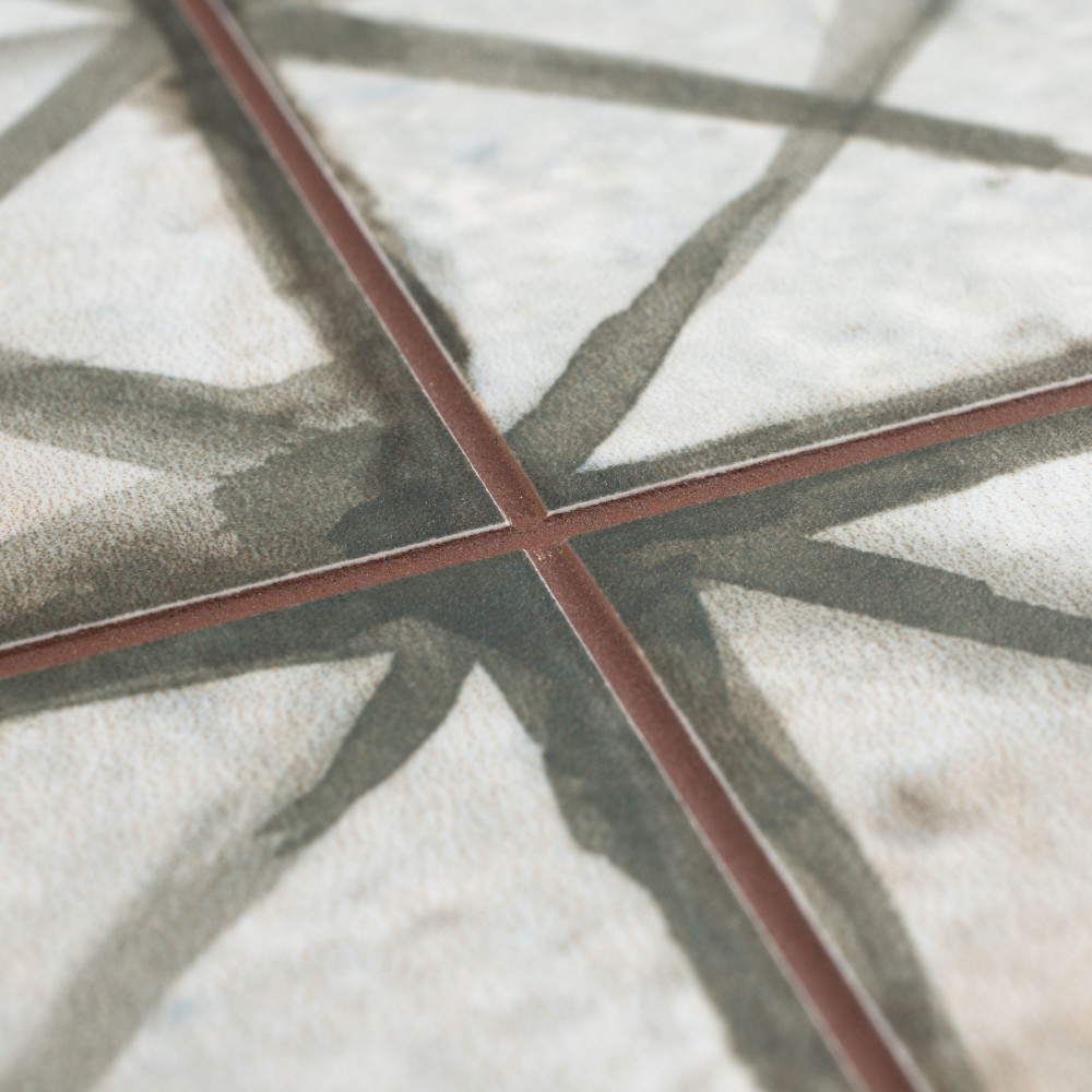 Kings Temple Sage 17-5/8 in. x 17-5/8 in. Ceramic Floor and Wall Tile