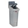 Rubbermaid Commercial, Slim Jim®, Mixed Recycling Insert, Rectangle, Resin, Gray, Receptacle Lid