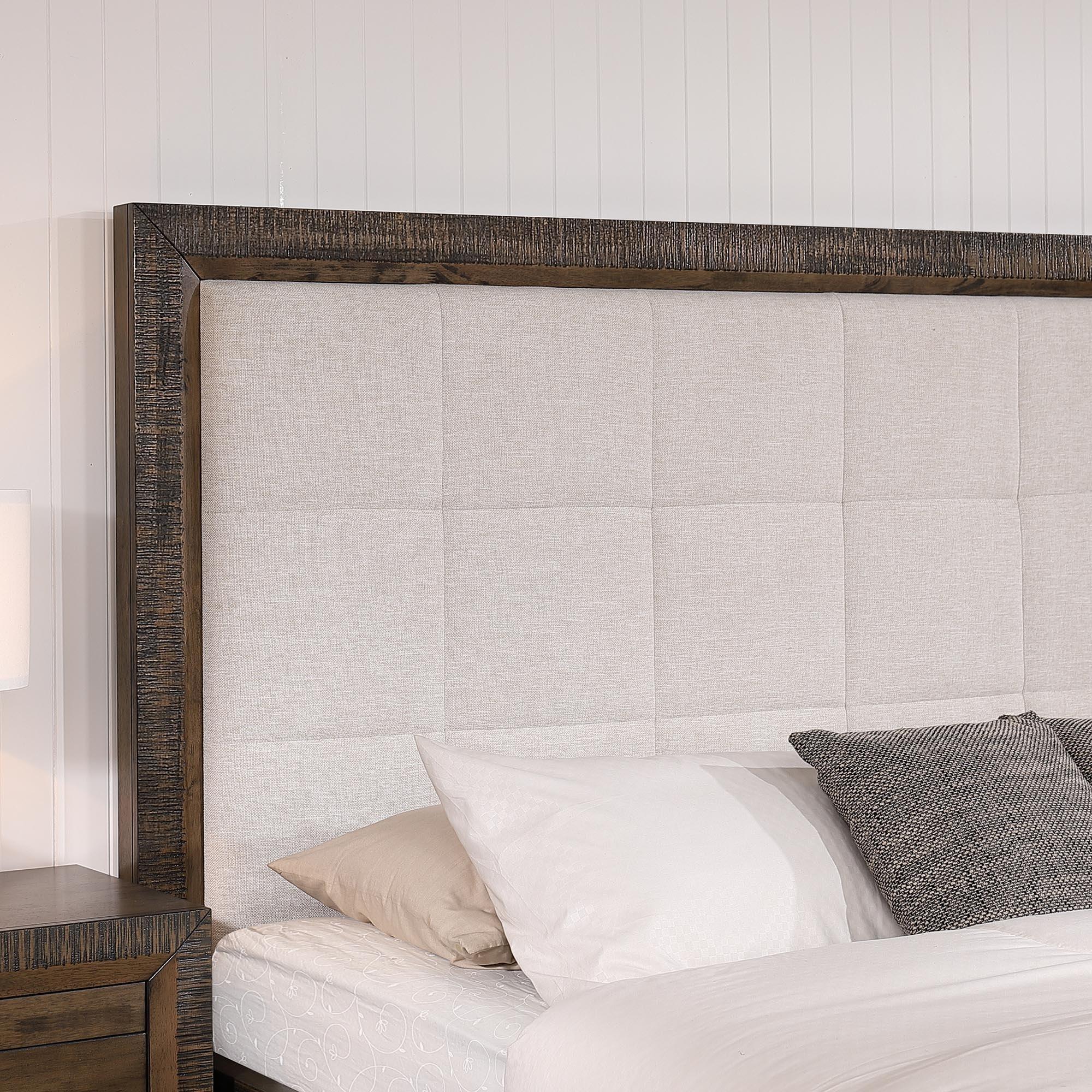 Detail image of the  Bolton Bed Frame, Antique Brown from Forty Winks