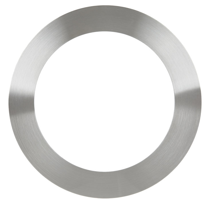 7-quart inset adapter ring in stainless steel for 11-quart well