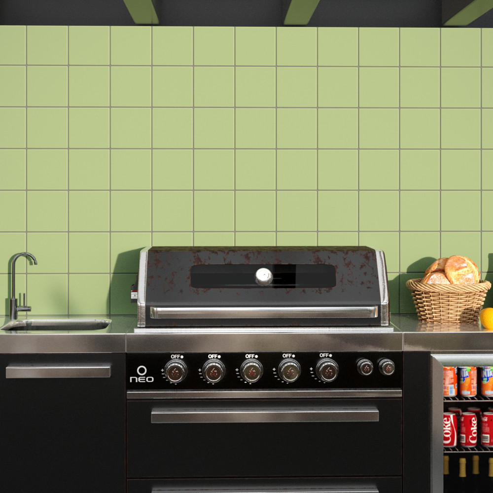 Monocolor Musgo 7-7/8 in. x 7-7/8 in. Ceramic Floor and Wall Tile