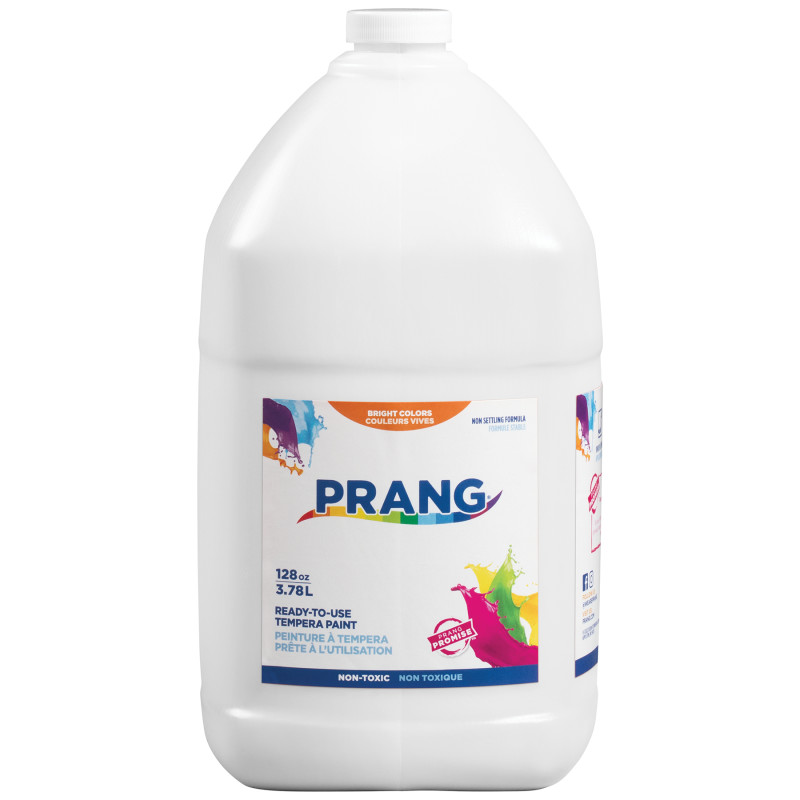 Ready-To-Use+Tempera+Paint%2C+White%2C+1+Gal