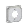 Steel 4 in. Square Surface Cover Raised 1/2 in.