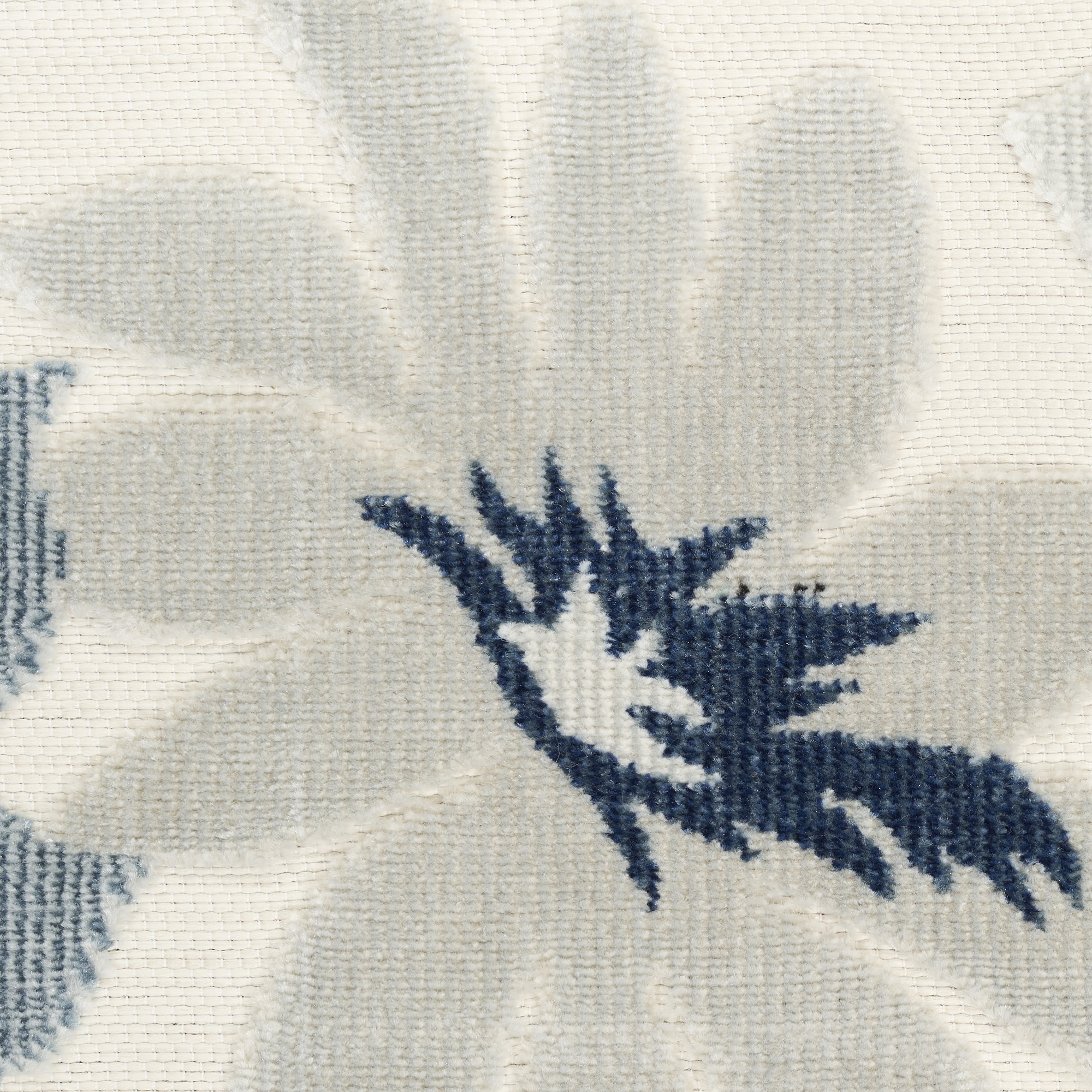 Nourison Suncoast 5'3" x 7'3" Blue Tropical Rug