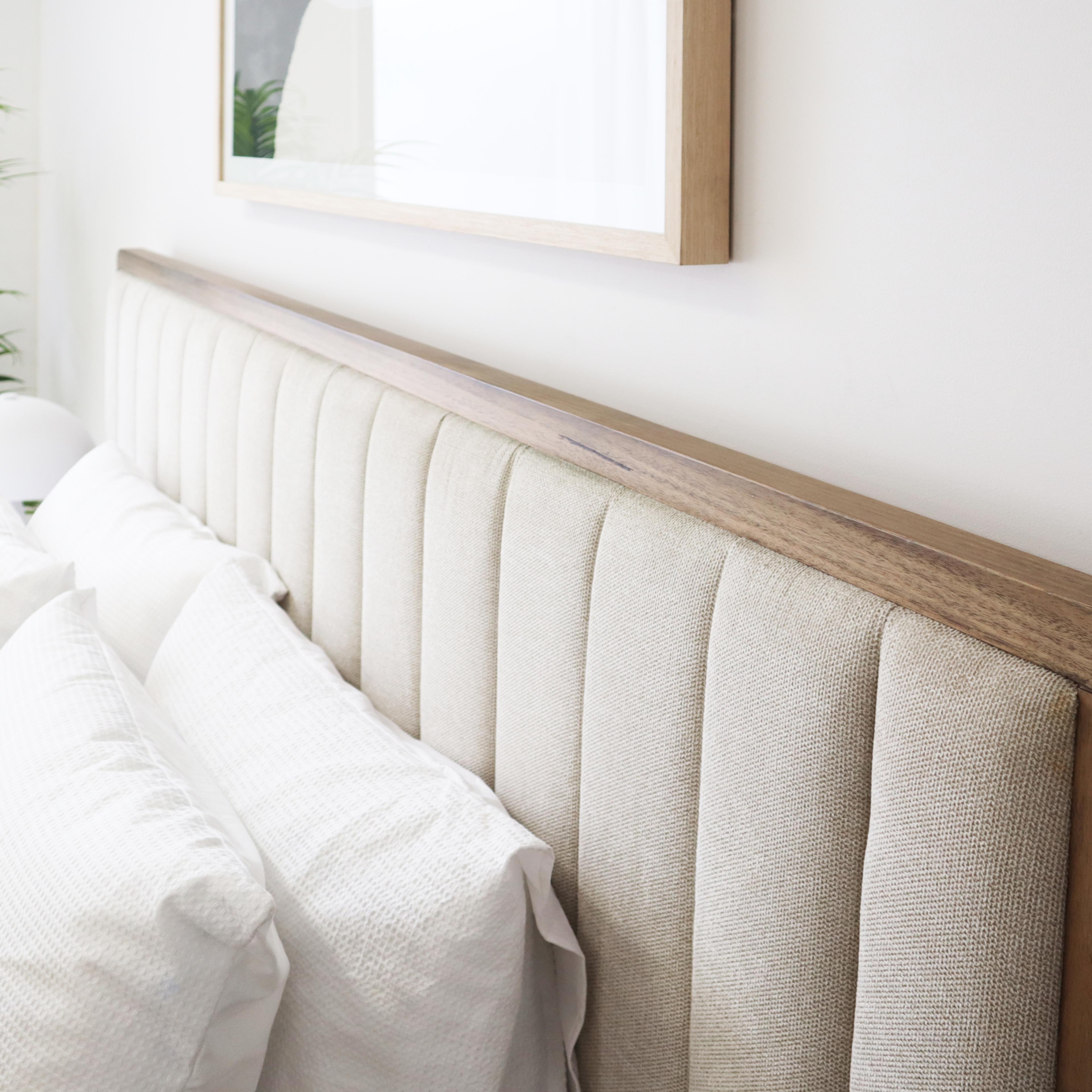 Detail image of the  Clifton Bed Frame, Smoked Oak from Forty Winks
