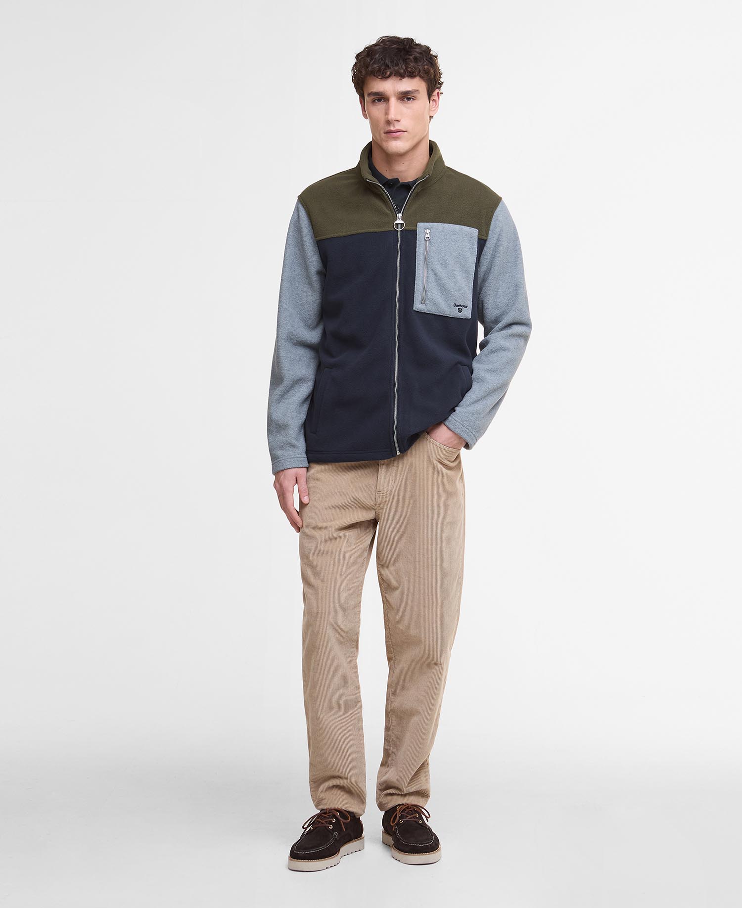 Colour Block Fleece image number 1