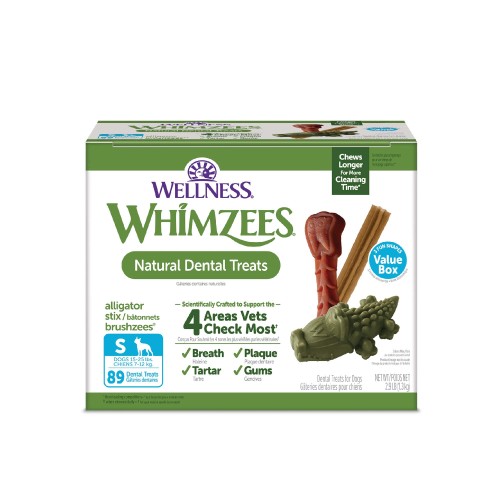 WHIMZEES Variety of Shapes Front packaging