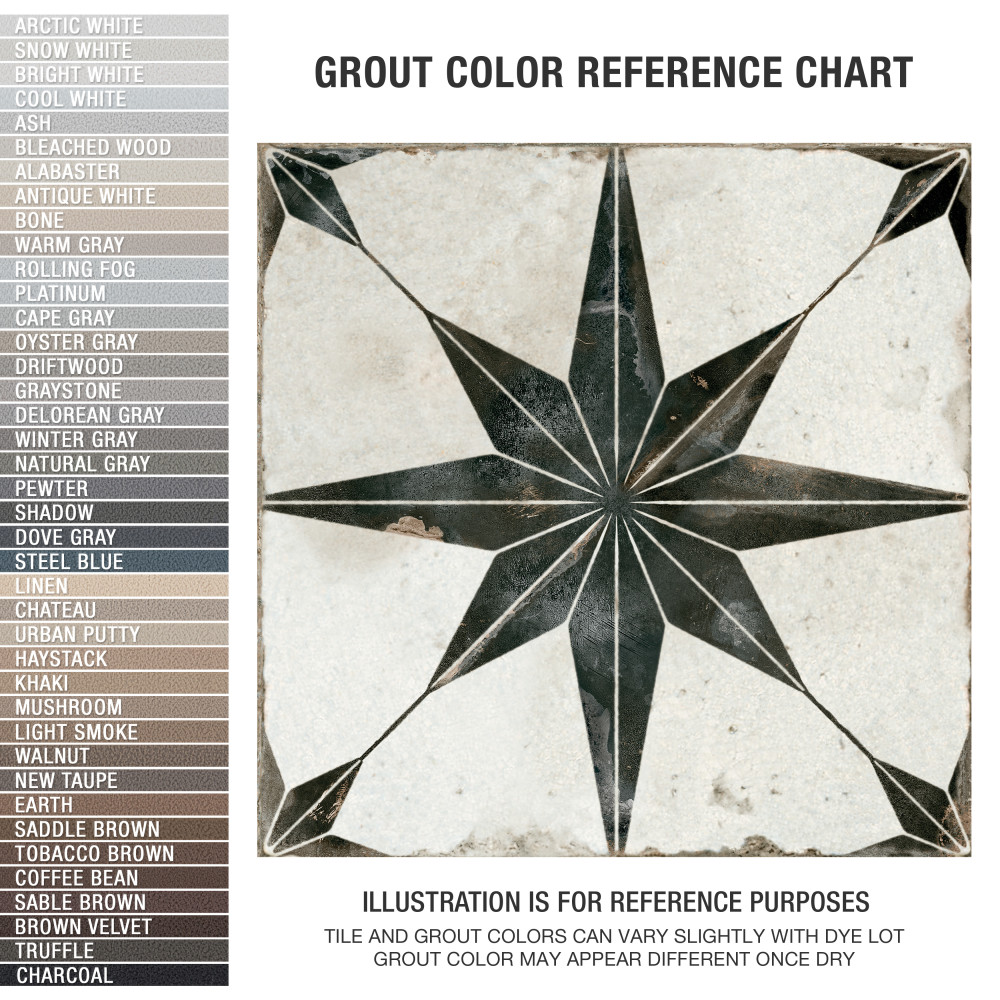 Sample – Kings Star North Nero Ceramic Floor and Wall Tile