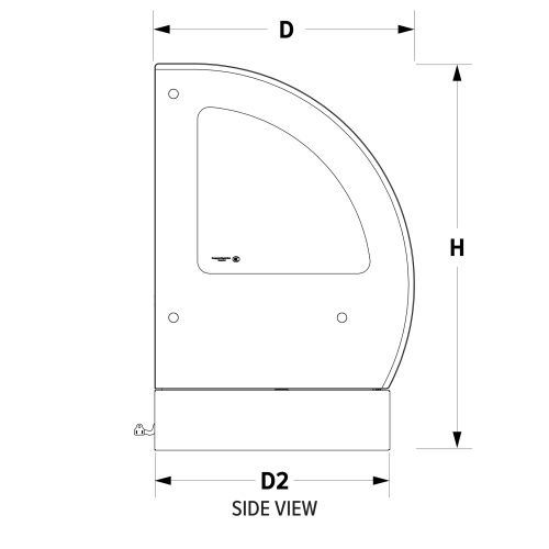 Engineering side view
