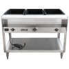 120-volt 1440-watt three-well Servewell® stainless steel hot-food table
