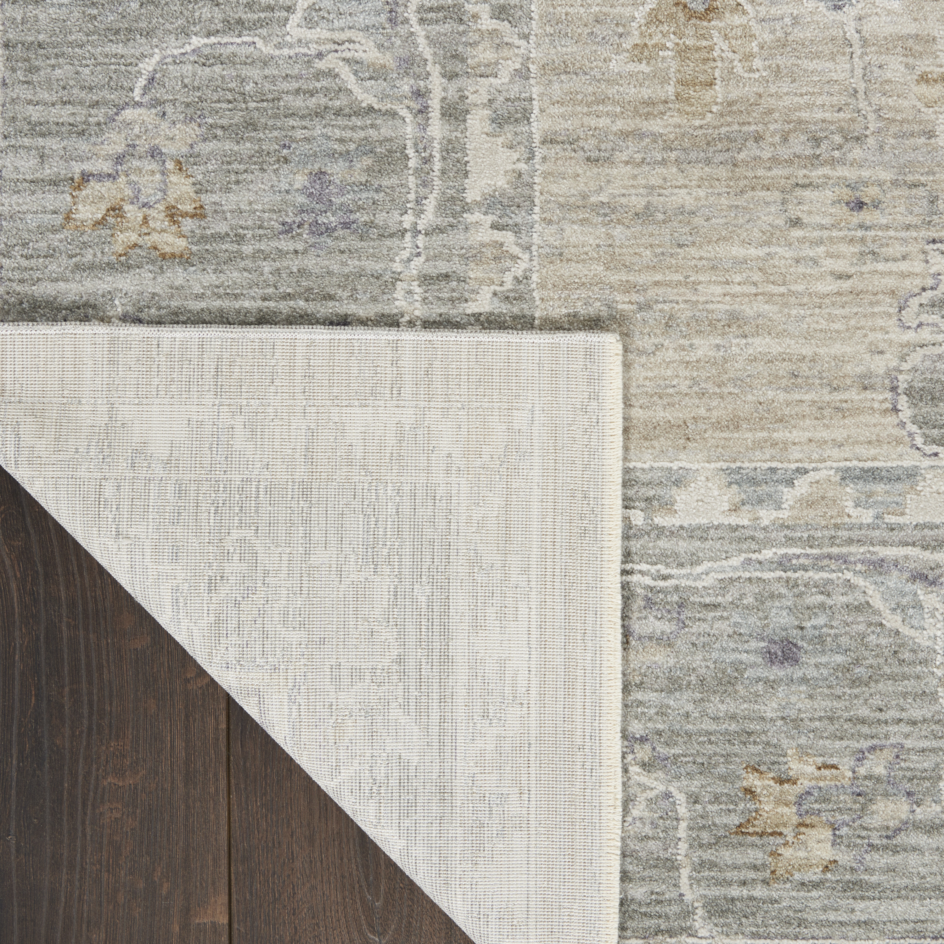 Nourison Infinite 2'3" x 10'2" Light Grey Vintage Indoor Rug