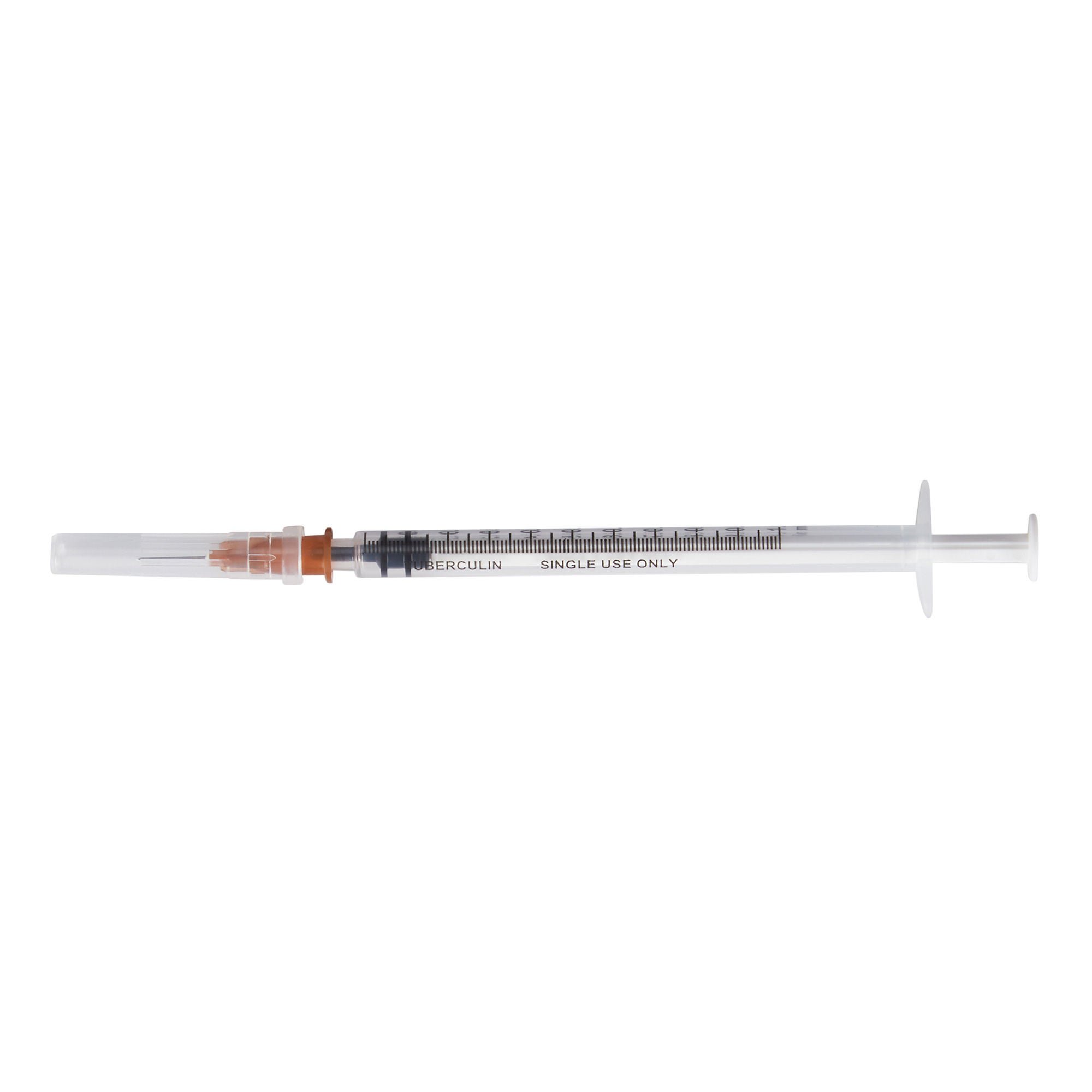 McKesson 1 mL Syringe with Hypodermic Needle, 26 Gauge, 3/8 Inch Needle Length