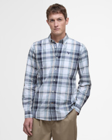 Camicia a quadri Gabe a maniche lunghe leggermente aderente 