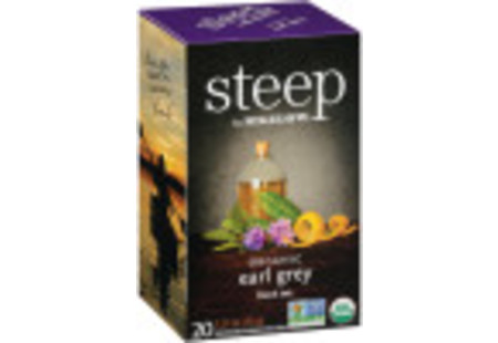 earl grey black tea - case of 6 boxes - total of 120 teabags
