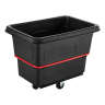 Rubbermaid Commercial, Heavy Duty, Cube Truck, 8 cu ft, Black