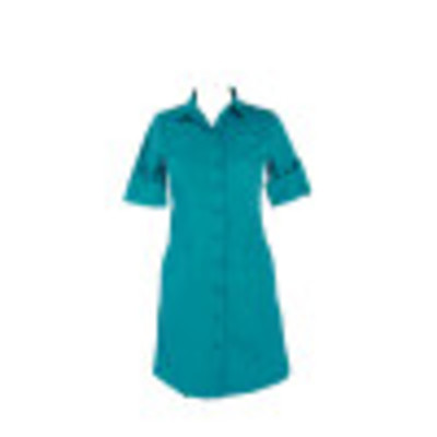 Landau Essentials Camp Style Scrub Dress for Nurses : Classic Relaxed Fit 8002-