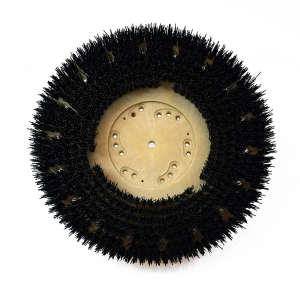 Malish, MAL-GRIT™, Stripping Brush with NP-9200 Clutch Plate, 19in, Nylon, Black