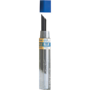 Refill Lead Blue (0.7mm) Medium, 12 Pieces