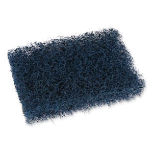 Boardwalk, Extra Heavy-Duty Scour Pad, Rectangle, 5"x3.5", Blue