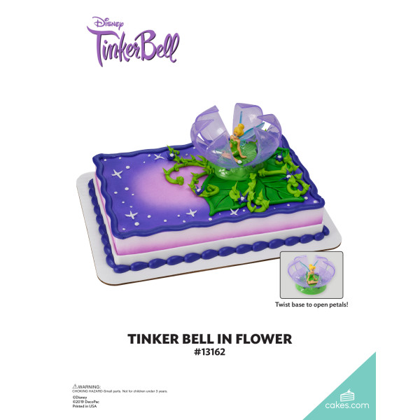 Disney's Tinker Bell in Flower The Magic of Cakes® Icing Only Page