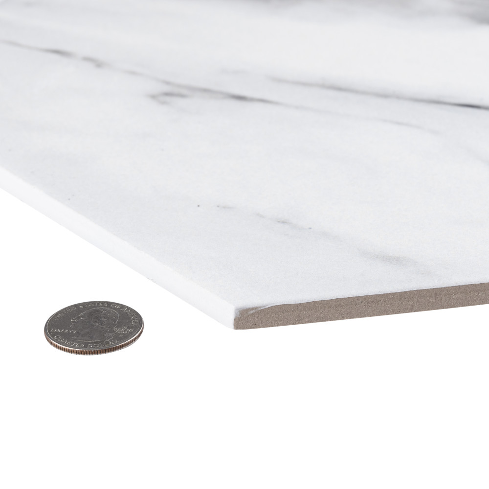 Marbilia Hex Venato with Biotech 11 in. x 13 in. Porcelain Floor and Wall Tile