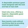 Tork, LinStyle® Valet Guest Towel, Napkins, 1 ply, White