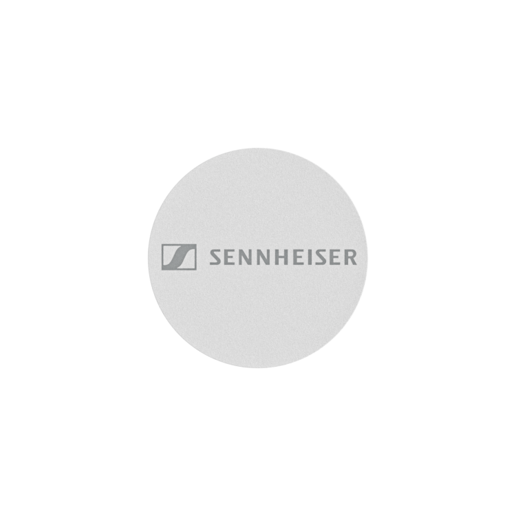 Sennheiser TCCM SLP Spare Logo Plate White