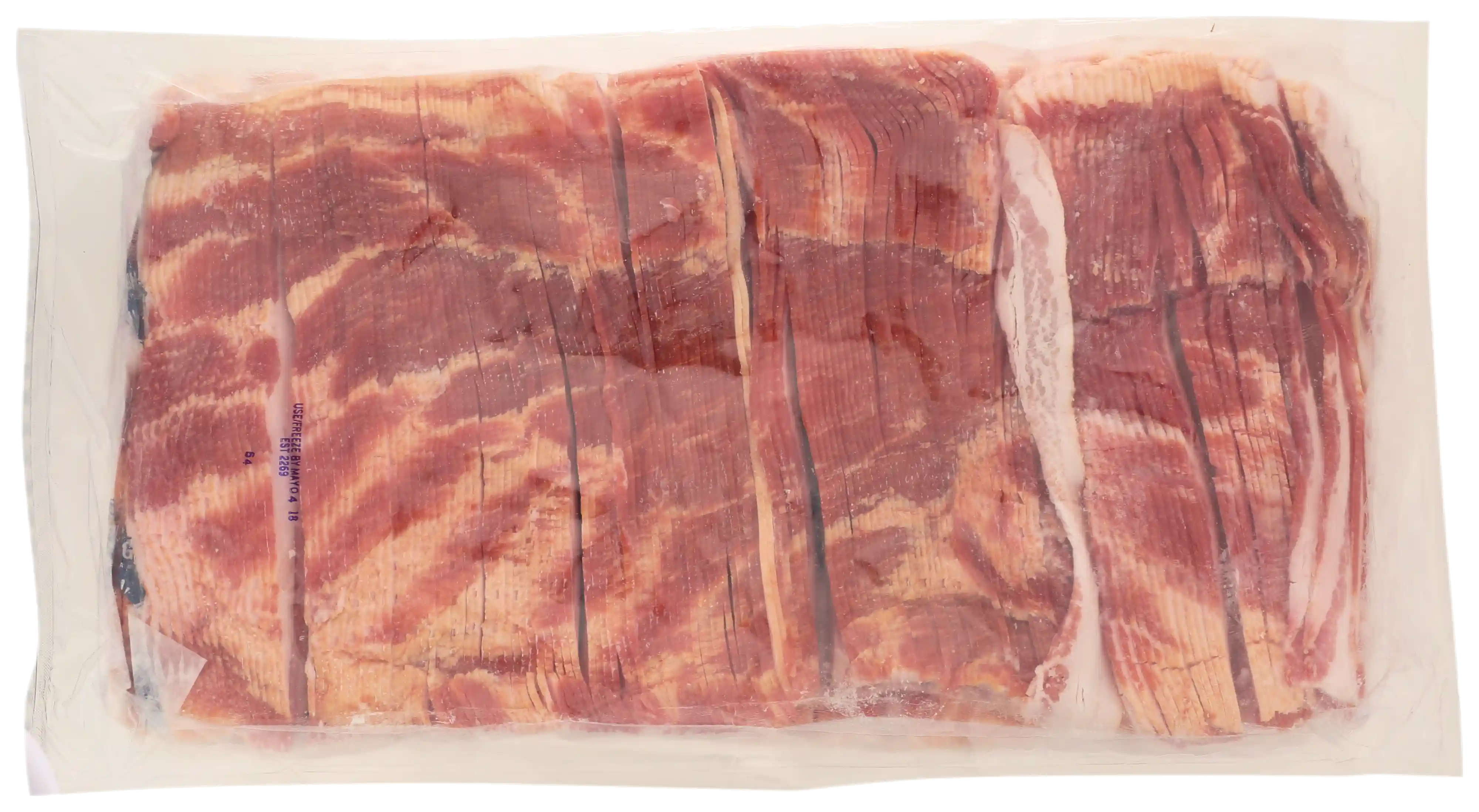 Wright® Brand Naturally Hickory Smoked Thin Sliced Bacon, Bulk, 30 Lbs, 18-22 Slices per Pound, Gas Flushed_image_21