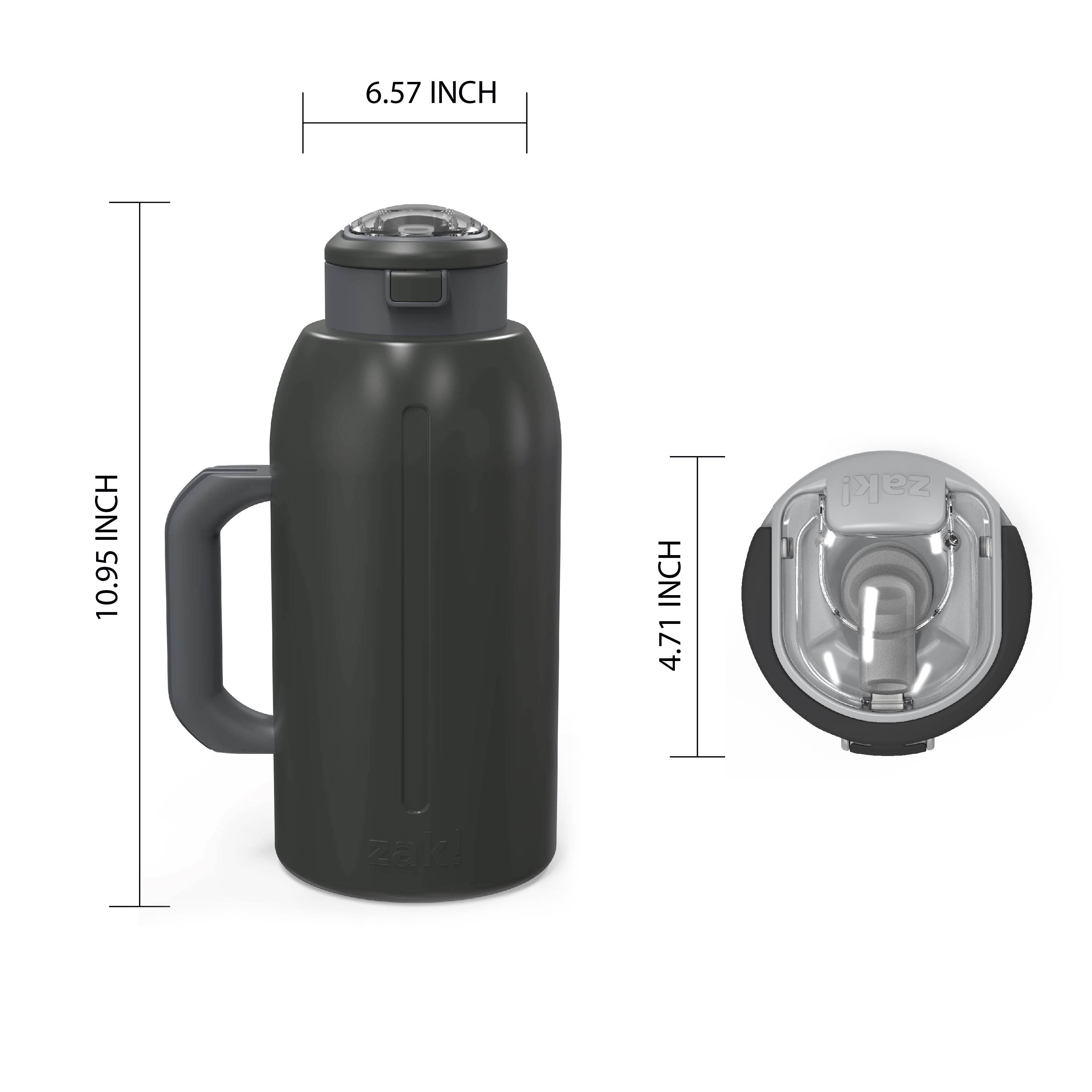 Genesis 64 ounce Stainless Steel Water Bottles, Charcoal slideshow image 7 Genesis 64 ounce Stainless Steel Water Bottles, Charcoal slideshow image 7