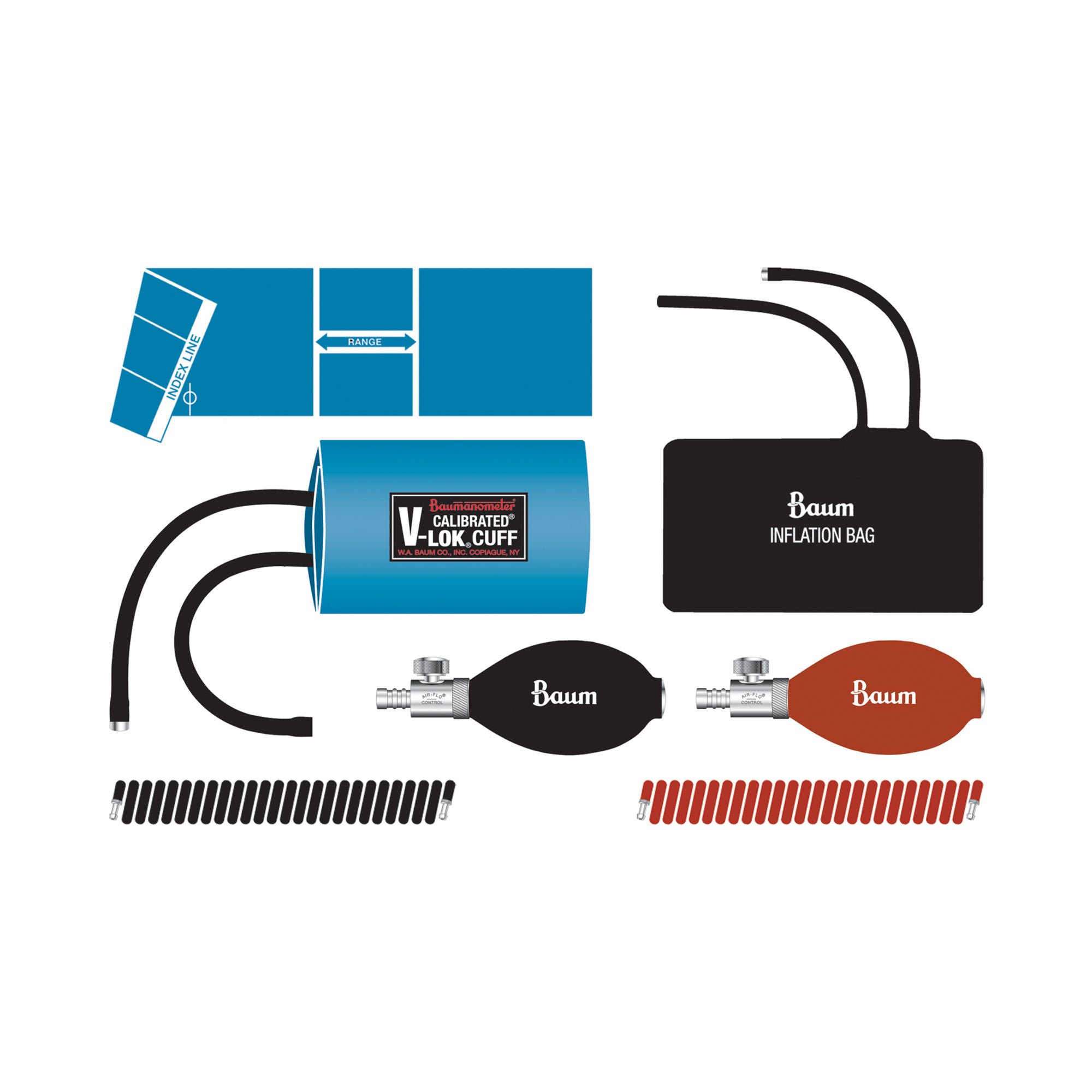 Calibrated V-Lok® Blood Pressure Cuff