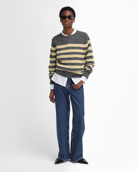 Barbour The Edit by Alexa Dominic Striped Crew Neck Jumper