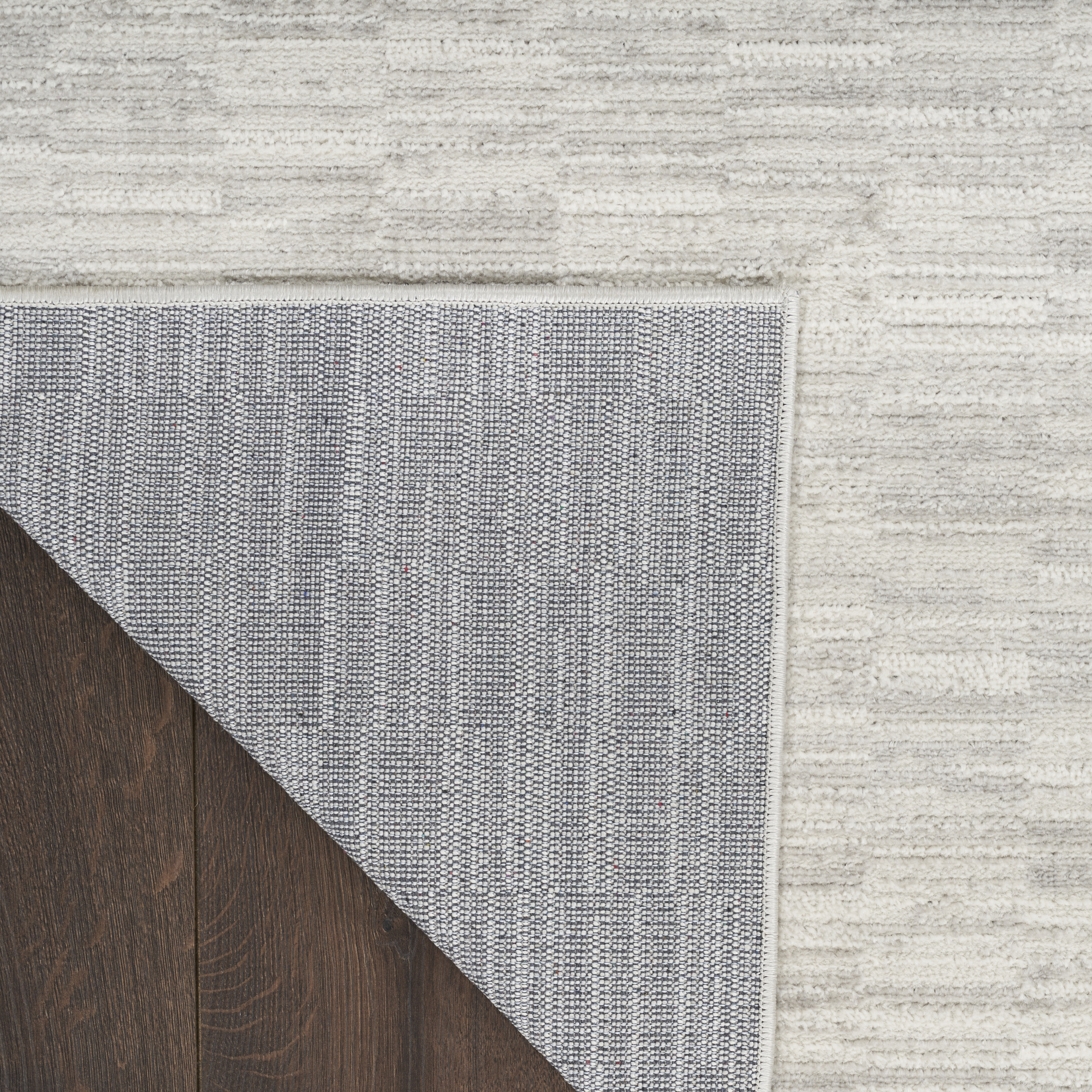 Calvin Klein CK029 Captivating 5'3" x 7'3" Ivory Grey Modern Indoor Rug