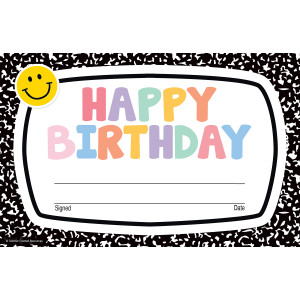Premios Cool for School Happy Birthday, paquete de 30
