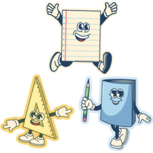 S'Cool Era Paper Cut-Outs, Pack of 36