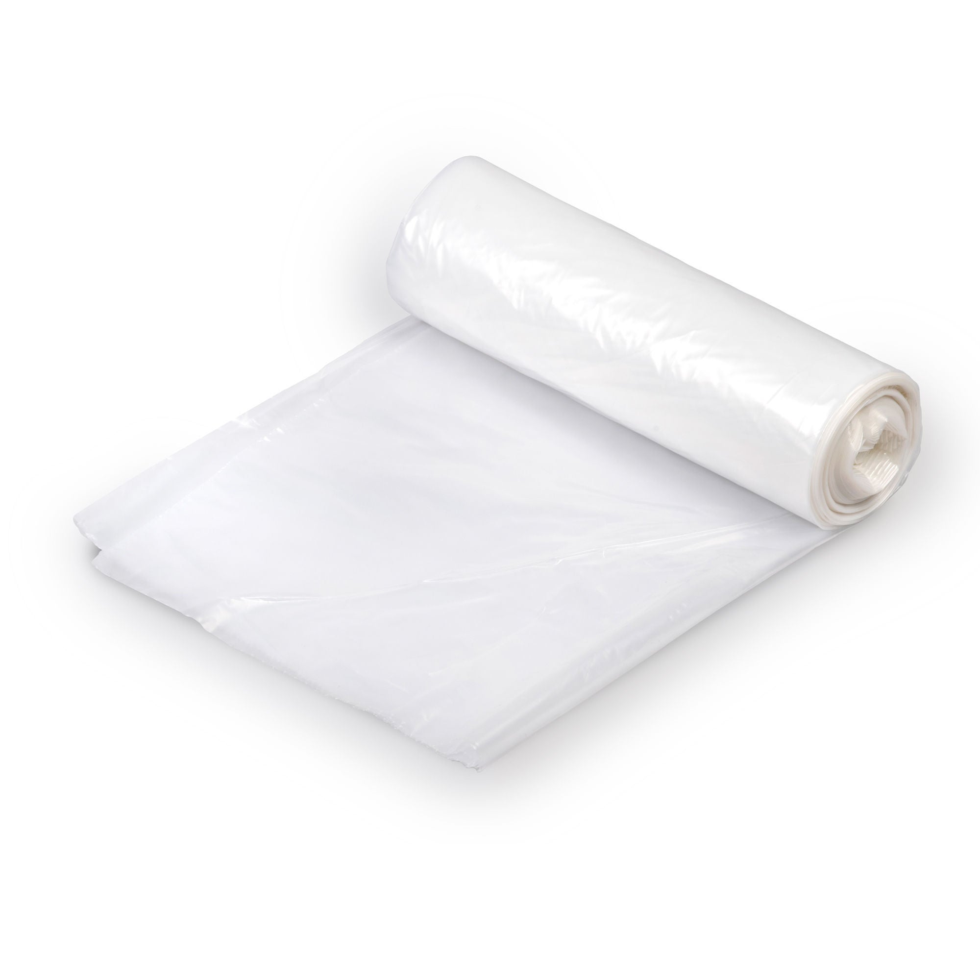 Colonial Bag Heavy Duty Trash Bag, Clear, 15-gallon Bag